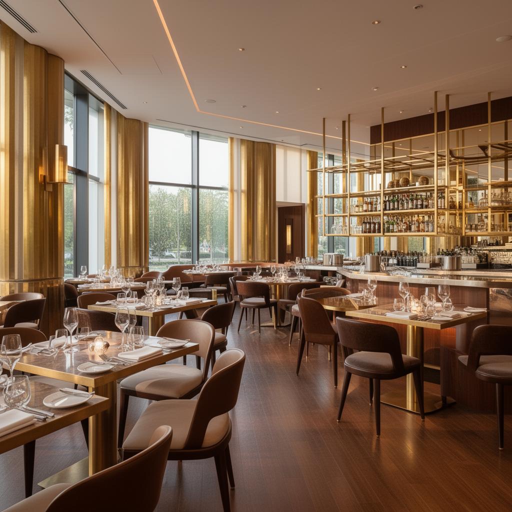 Commercial restaurant interior
